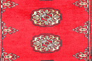 Red Bokhara 2' 7 x 6' 4 - No. 45097 - ALRUG Rug Store