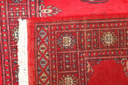 Red Bokhara 2' 7 x 6' 4 - No. 45097 - ALRUG Rug Store