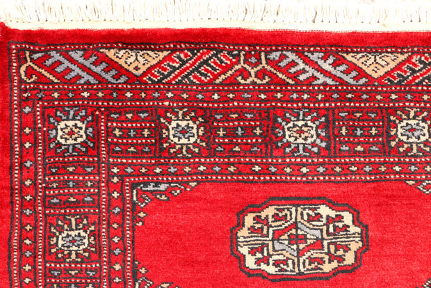 Red Bokhara 2' 6 x 6' 5 - No. 45098 - ALRUG Rug Store