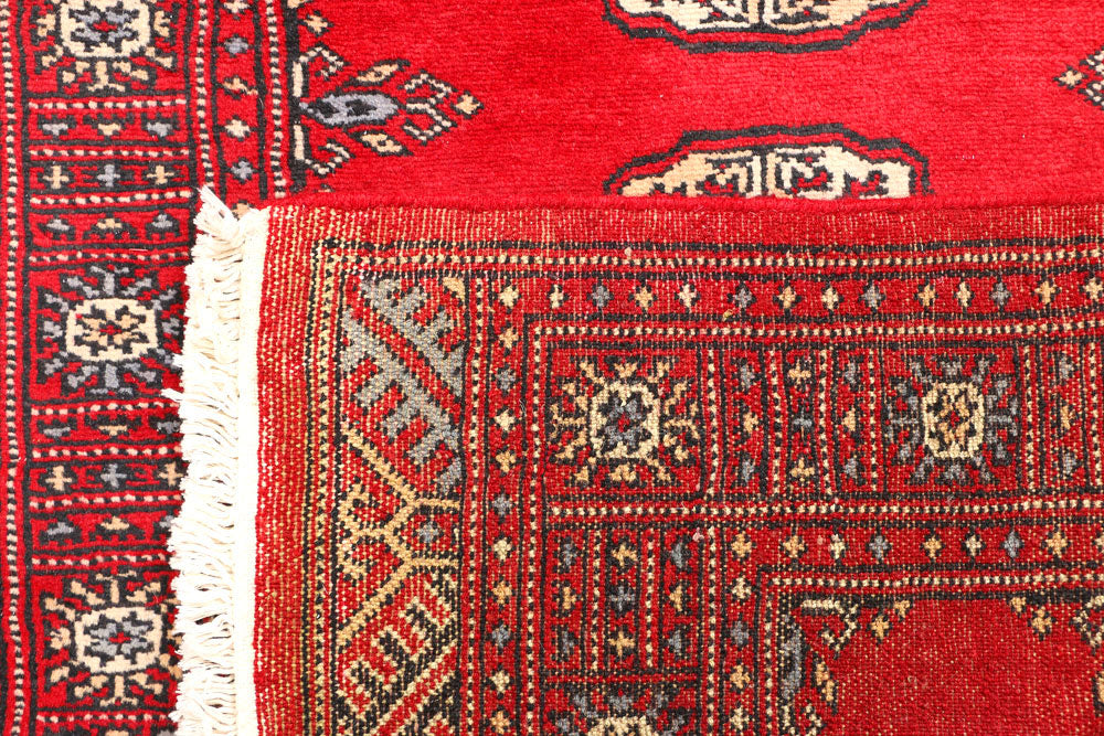 Red Bokhara 2' 6 x 6' 5 - No. 45098 - ALRUG Rug Store