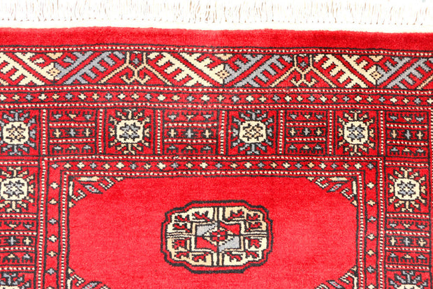 Red Bokhara 2' 6 x 6' 6 - No. 45101 - ALRUG Rug Store