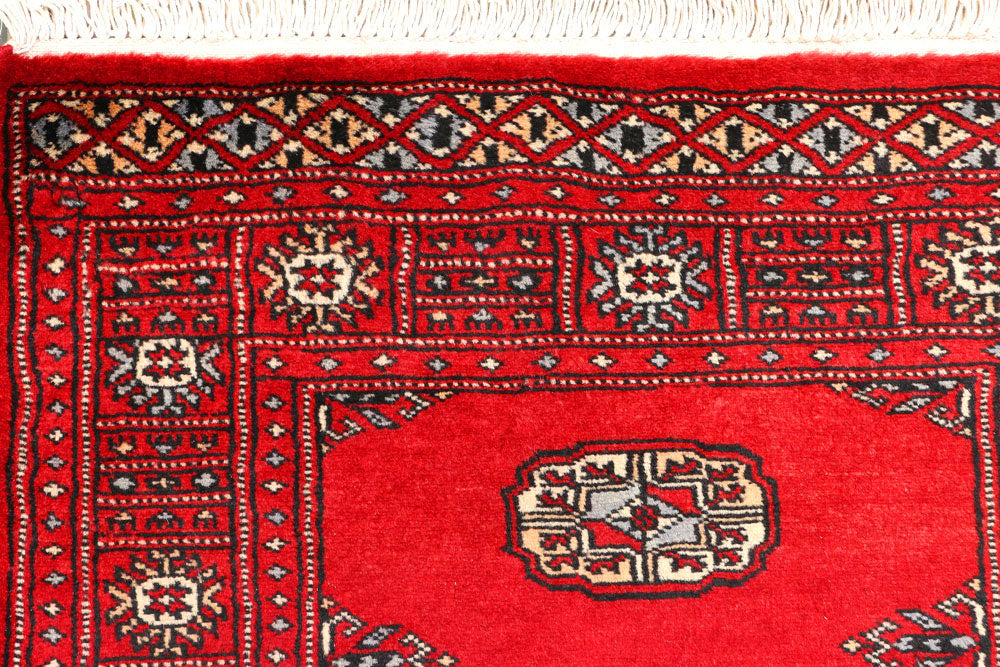 Red Bokhara 2' 7 x 6' 8 - No. 45105 - ALRUG Rug Store