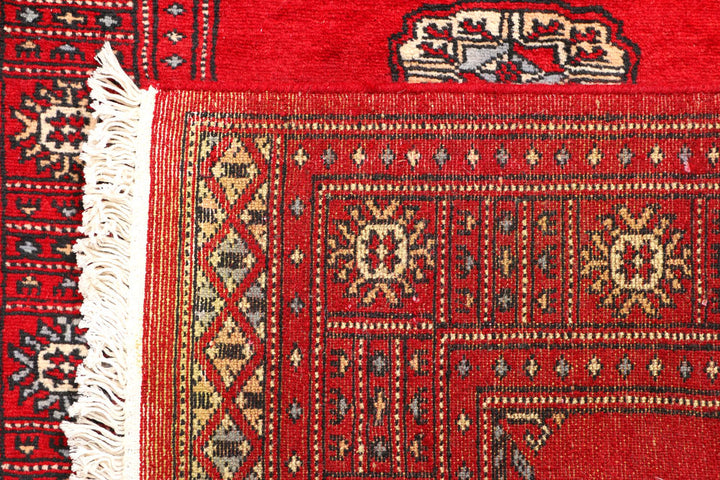 Red Bokhara 2' 7 x 6' 8 - No. 45105 - ALRUG Rug Store