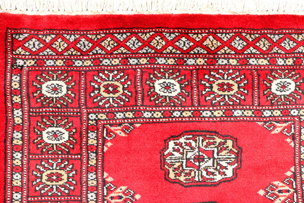 Red Bokhara 2' 7 x 6' 10 - No. 45107 - ALRUG Rug Store