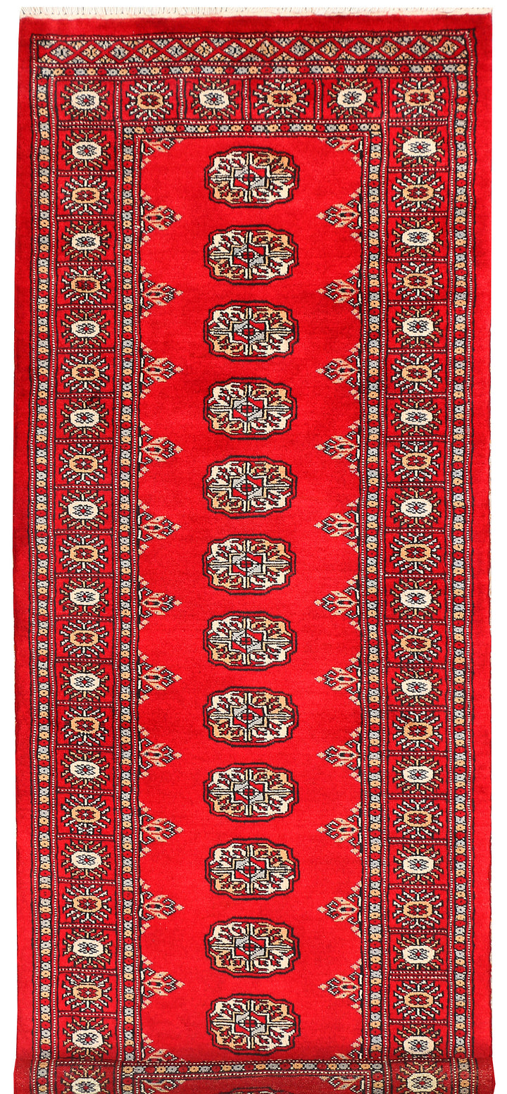 Red Bokhara 2' 7 x 6' 10 - No. 45107 - ALRUG Rug Store