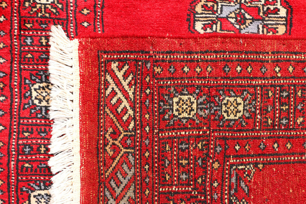 Red Bokhara 2' 7 x 6' 10 - No. 45110 - ALRUG Rug Store