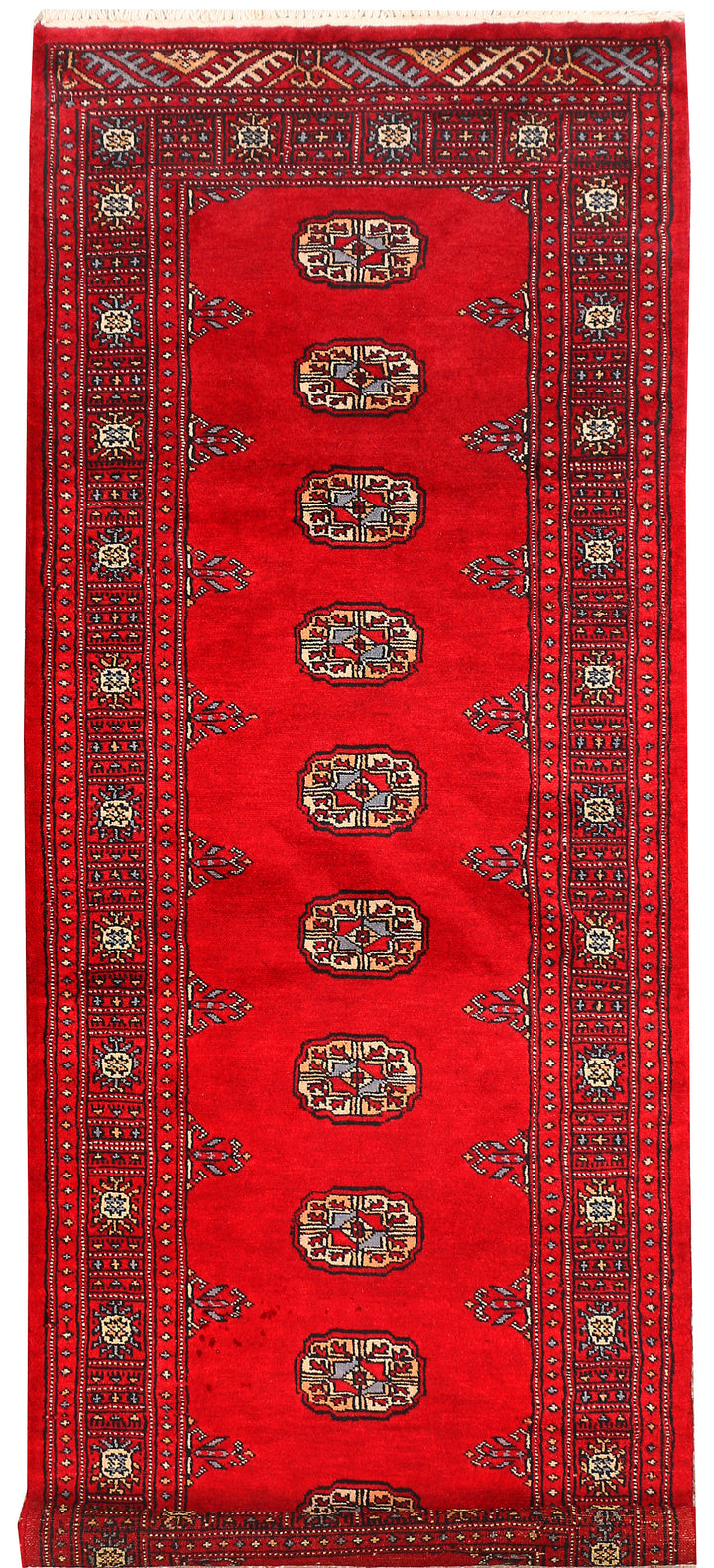 Red Bokhara 2' 7 x 6' 10 - No. 45110 - ALRUG Rug Store