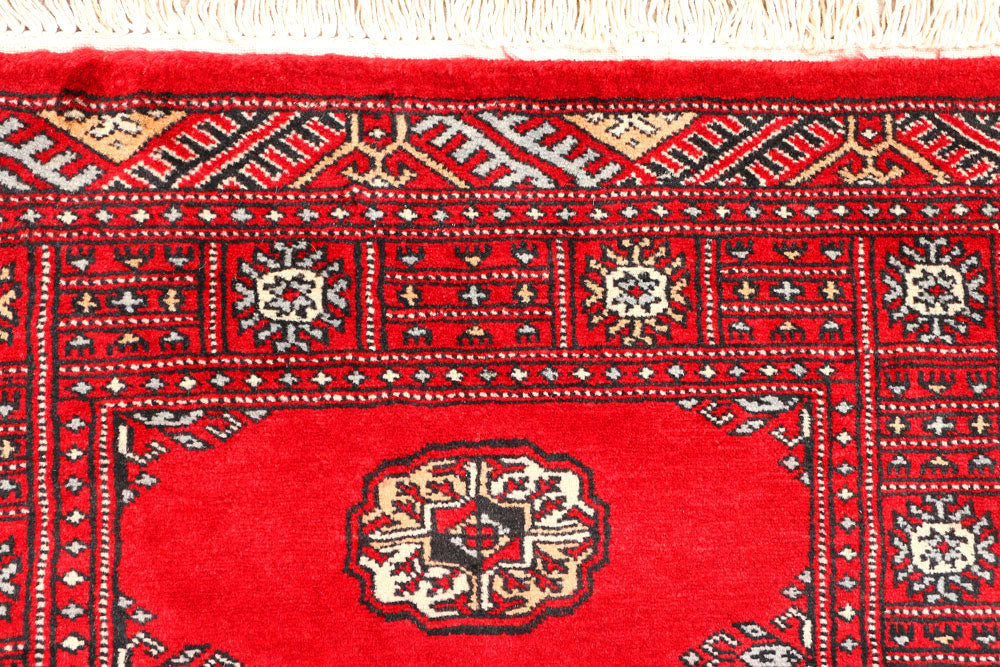 Red Bokhara 2' 7 x 6' 5 - No. 45115 - ALRUG Rug Store
