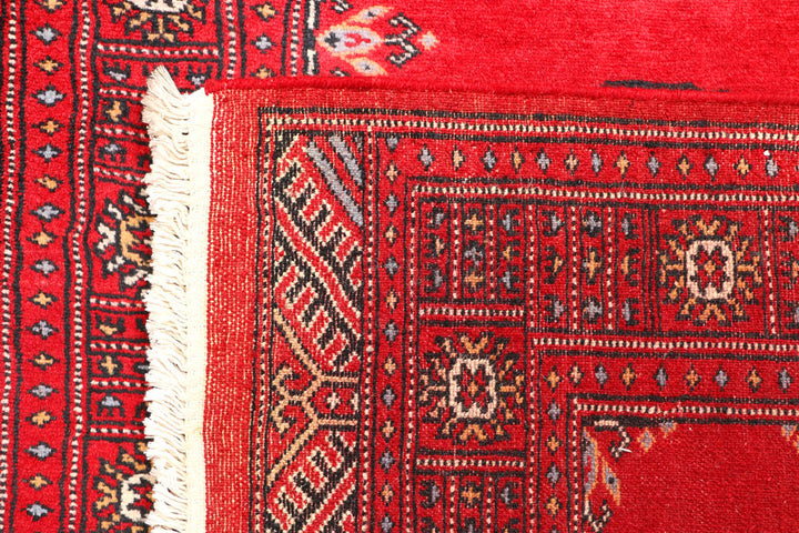 Red Bokhara 2' 6 x 6' 6 - No. 45116 - ALRUG Rug Store