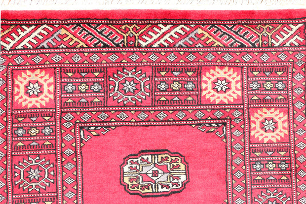 Crimson Bokhara 2' 6 x 6' 9 - No. 45121 - ALRUG Rug Store