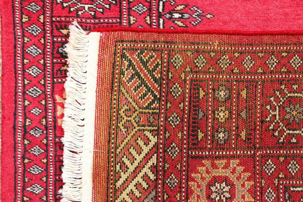 Crimson Bokhara 2' 6 x 6' 9 - No. 45121 - ALRUG Rug Store