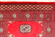 Red Bokhara 2' 7 x 6' 10 - No. 45124 - ALRUG Rug Store