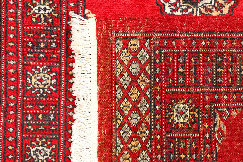 Red Bokhara 2' 7 x 6' 10 - No. 45124 - ALRUG Rug Store