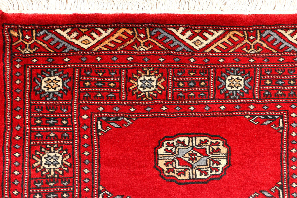 Red Bokhara 2' 6 x 6' 8 - No. 45130 - ALRUG Rug Store