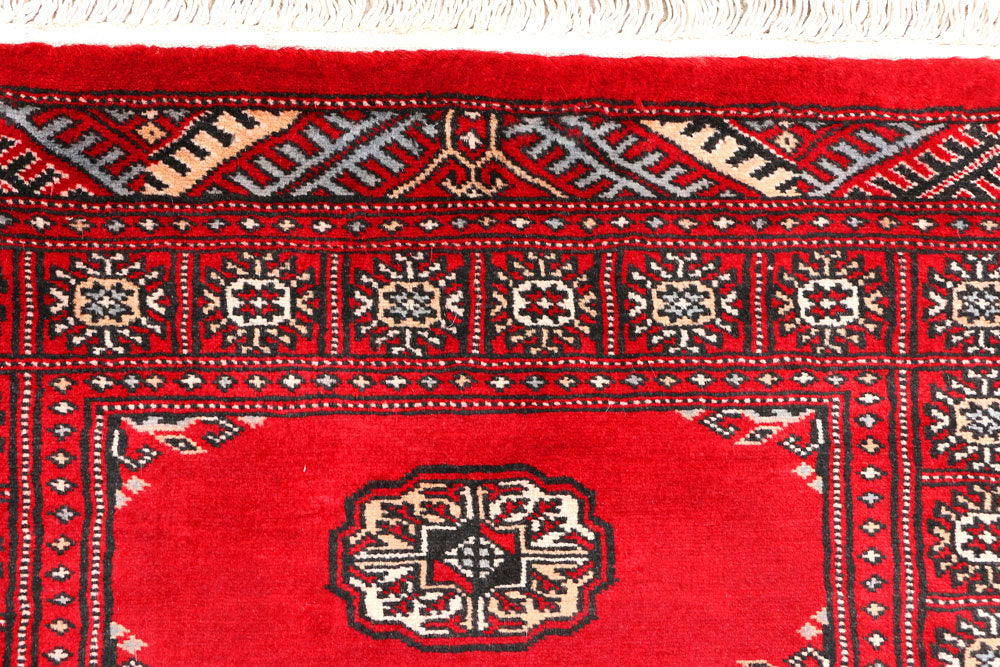 Red Bokhara 2' 7 x 6' - No. 45131 - ALRUG Rug Store
