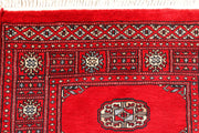 Dark Red Bokhara 2' 6 x 6' 5 - No. 45133 - ALRUG Rug Store