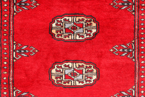 Dark Red Bokhara 2' 6 x 6' 5 - No. 45133 - ALRUG Rug Store