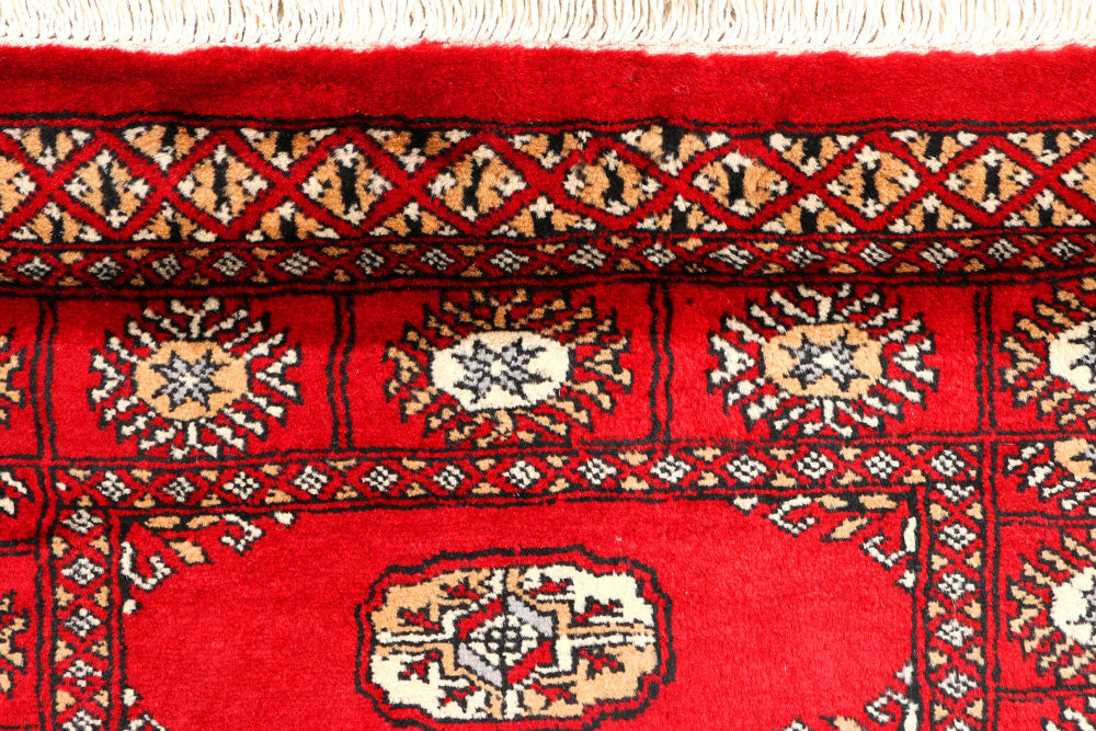 Dark Red Bokhara 2' 7 x 6' 11 - No. 45135 - ALRUG Rug Store