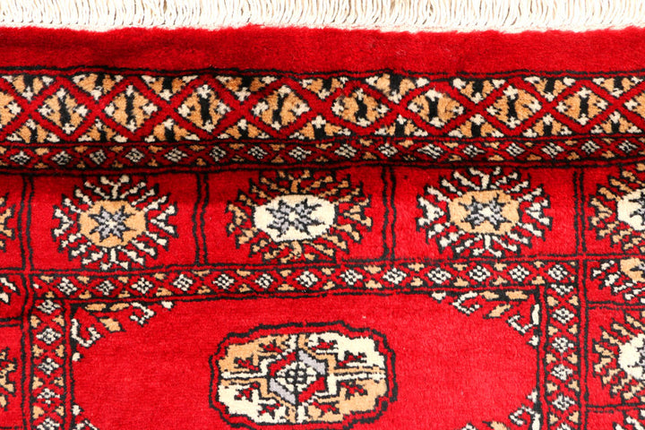Dark Red Bokhara 2' 7 x 6' 11 - No. 45135 - ALRUG Rug Store