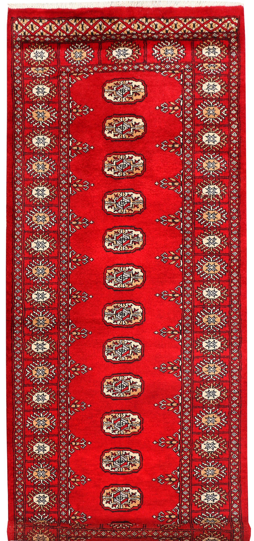 Dark Red Bokhara 2' 7 x 6' 11 - No. 45135 - ALRUG Rug Store