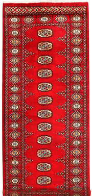 Dark Red Bokhara 2' 7 x 6' 11 - No. 45135 - ALRUG Rug Store