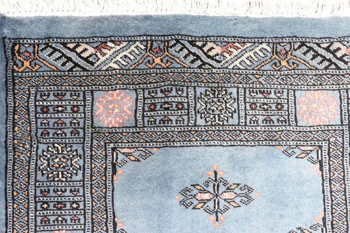 Light Slate Grey Butterfly 2' 7 x 6' 2 - No. 45139 - ALRUG Rug Store