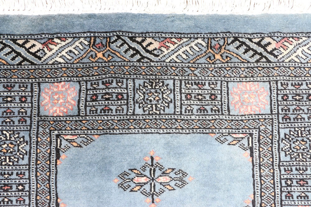 Light Slate Grey Butterfly 2' 7 x 6' 2 - No. 45139 - ALRUG Rug Store