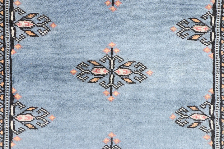 Light Slate Grey Butterfly 2' 7 x 6' 2 - No. 45139 - ALRUG Rug Store