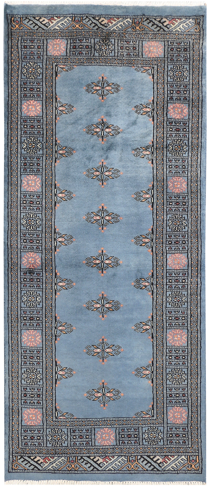 Light Slate Grey Butterfly 2' 7 x 6' 2 - No. 45139 - ALRUG Rug Store