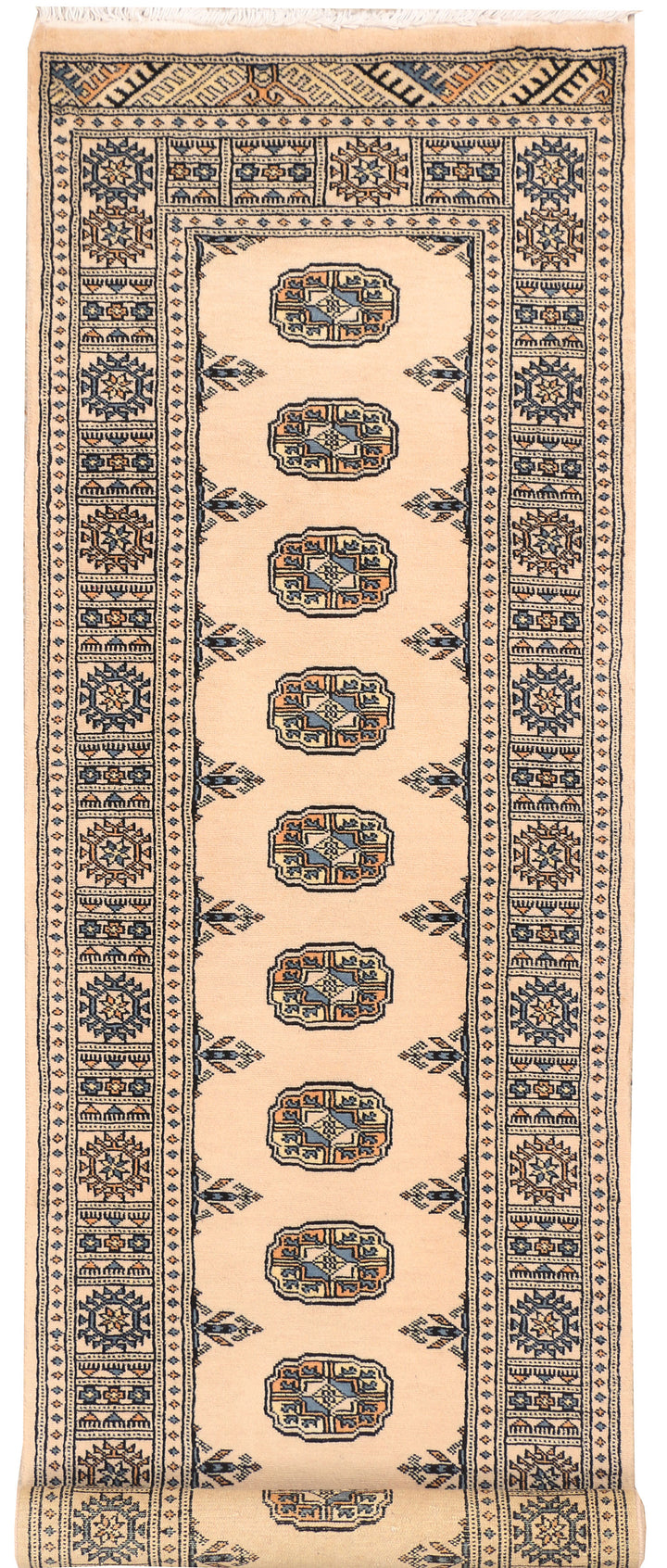 Wheat Bokhara 2' 5 x 8' 4 - No. 45148 - ALRUG Rug Store