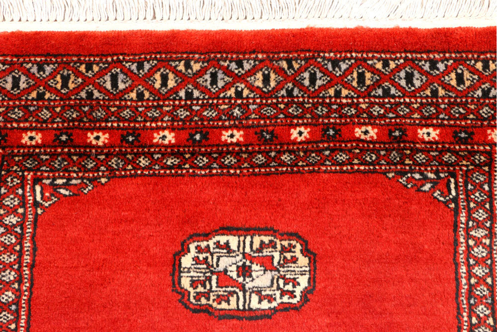Red Bokhara 2' 7 x 8' 8 - No. 45166 - ALRUG Rug Store