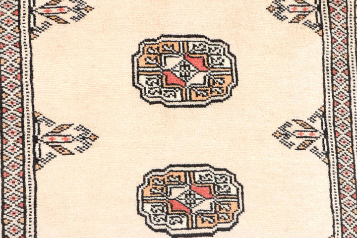 Bisque Bokhara 2'  7" x 8' " - No. QA21334