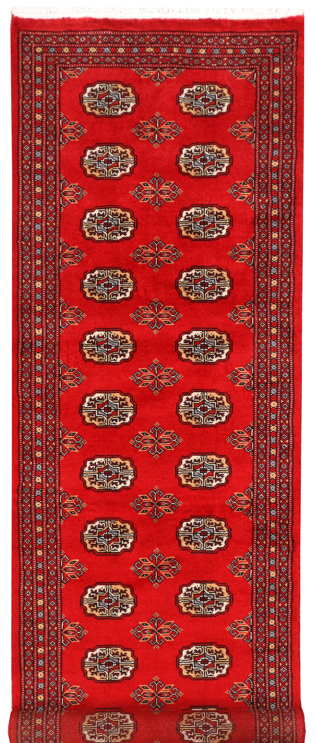 Dark Red Bokhara 2' 7 x 7' 10 - No. 45174 - ALRUG Rug Store