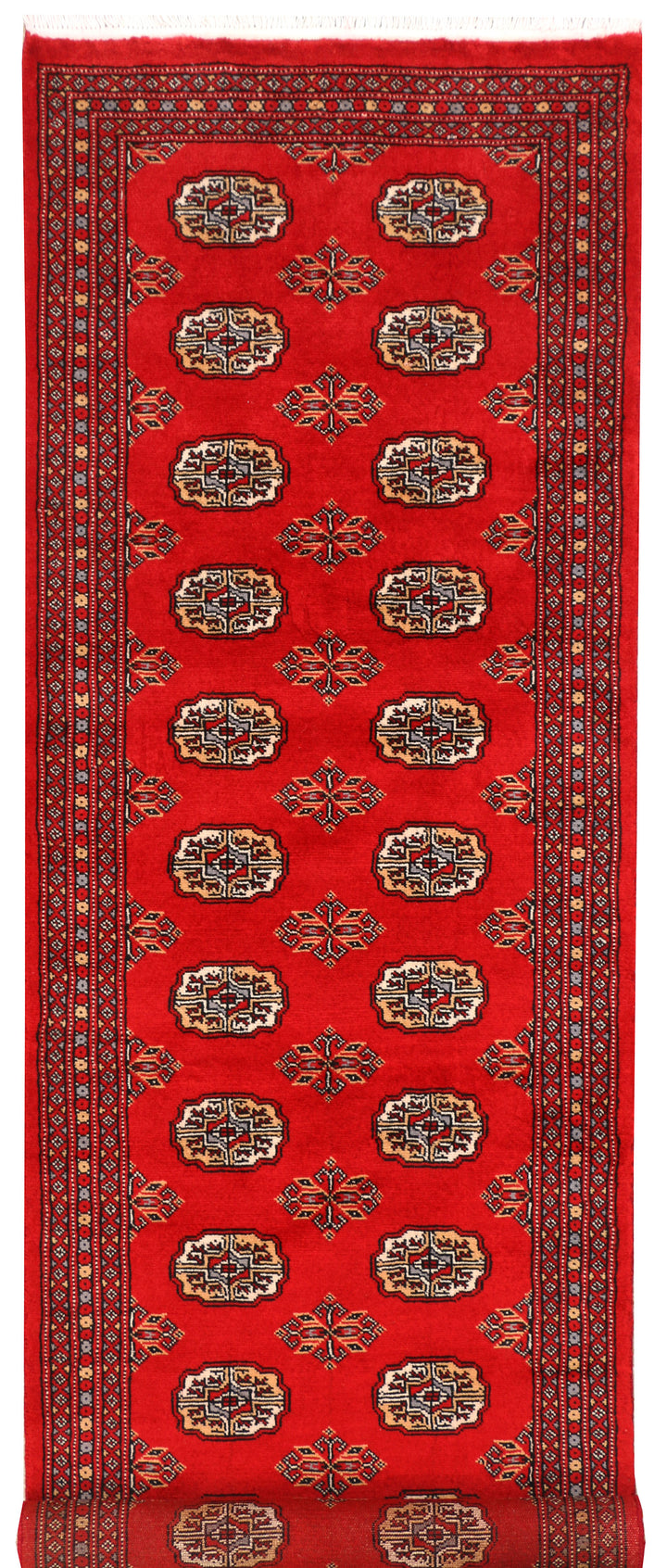 Dark Red Bokhara 2' 7 x 7' 10 - No. 45174 - ALRUG Rug Store