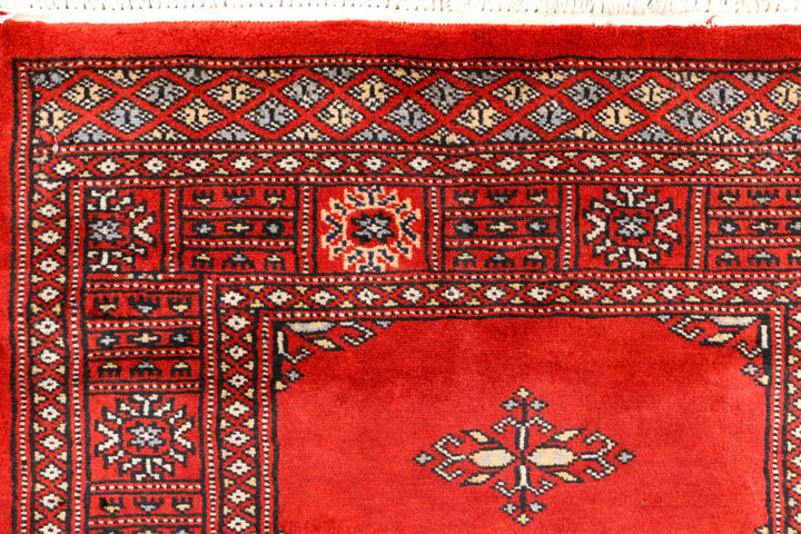 Dark Red Butterfly 2' 7 x 8' 2 - No. 45182 - ALRUG Rug Store