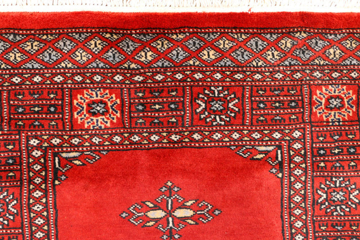 Dark Red Butterfly 2' 7 x 8' 2 - No. 45182 - ALRUG Rug Store