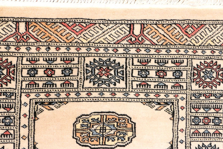 Ivory Bokhara 2' 6 x 7' 11 - No. 45189 - ALRUG Rug Store