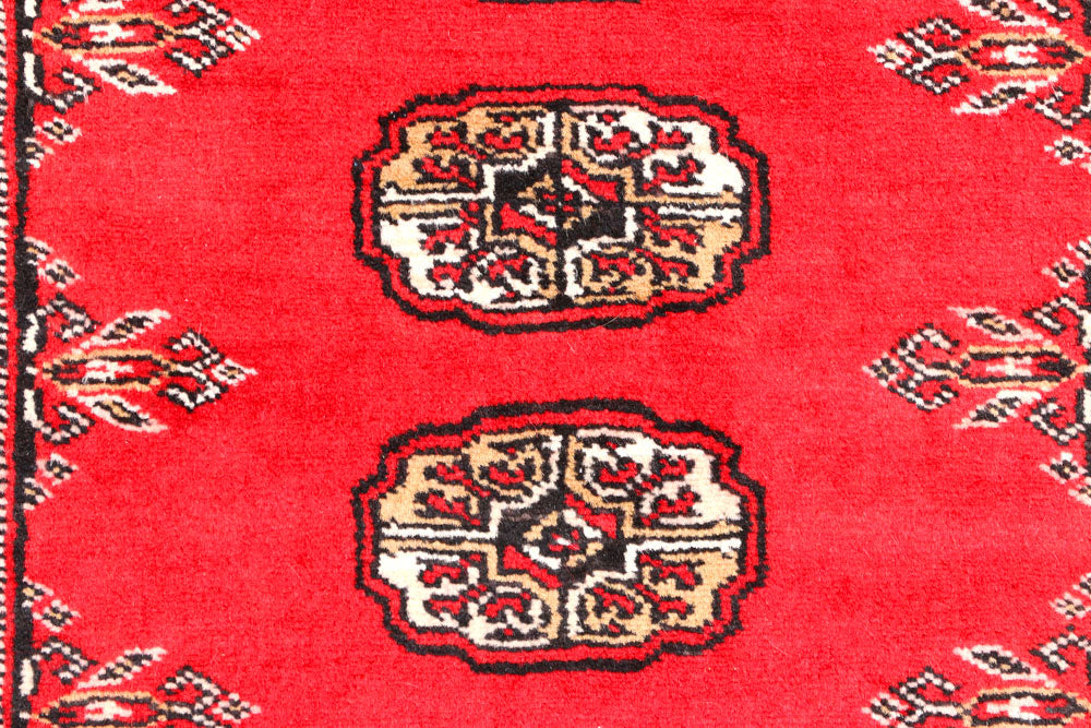 Red Bokhara 2' 8 x 7' 6 - No. 45206 - ALRUG Rug Store