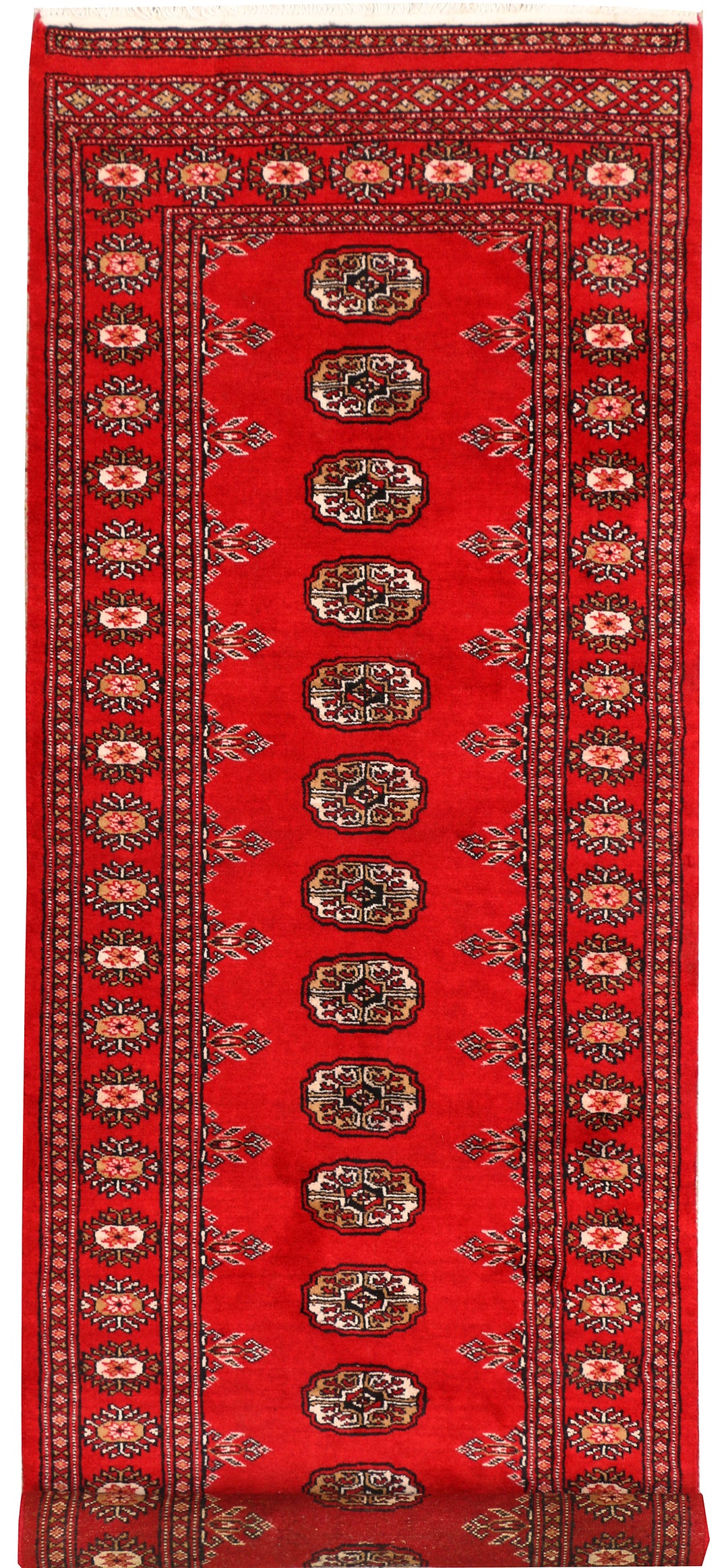 Red Bokhara 2' 8 x 7' 6 - No. 45206 - ALRUG Rug Store