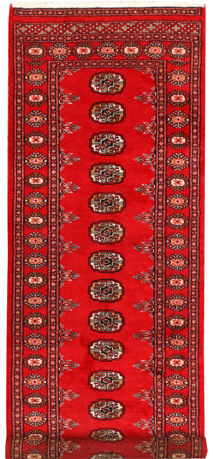 Red Bokhara 2' 8 x 7' 6 - No. 45206 - ALRUG Rug Store
