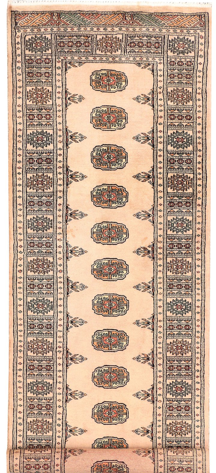 Bisque Bokhara 2'  7" x 8'  1" - No. QA23531