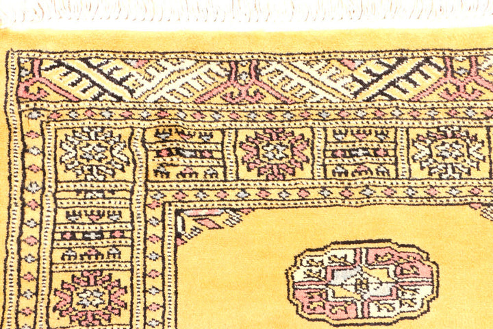 Gold Bokhara 2' 6 x 7' 9 - No. 45208 - ALRUG Rug Store