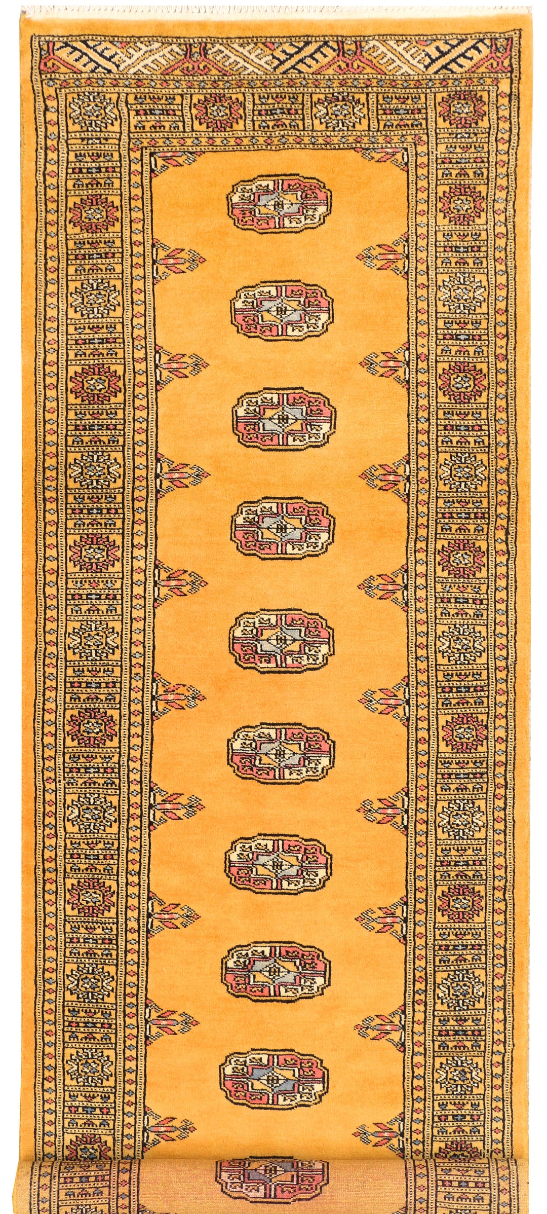 Gold Bokhara 2' 6 x 7' 9 - No. 45208 - ALRUG Rug Store
