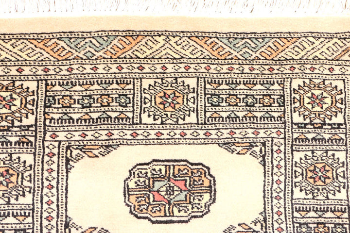 Tan Bokhara 2' 7 x 8' 4 - No. 45214 - ALRUG Rug Store