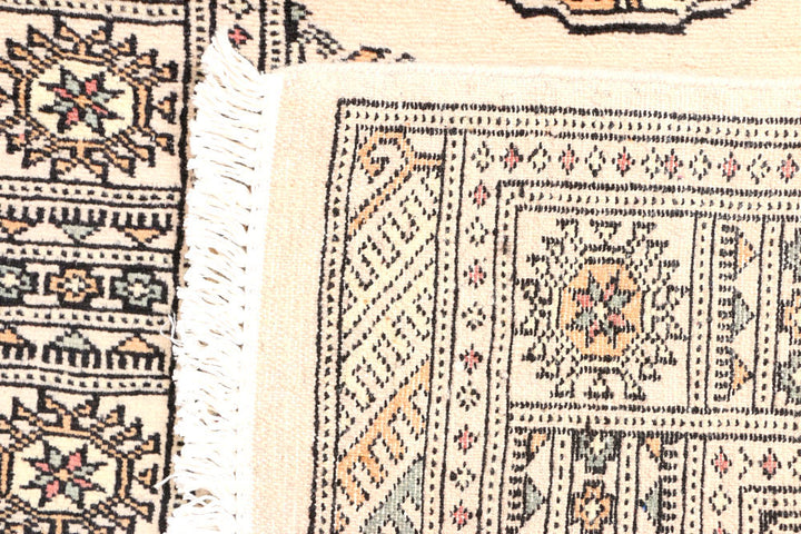 Tan Bokhara 2' 7 x 8' 4 - No. 45214 - ALRUG Rug Store