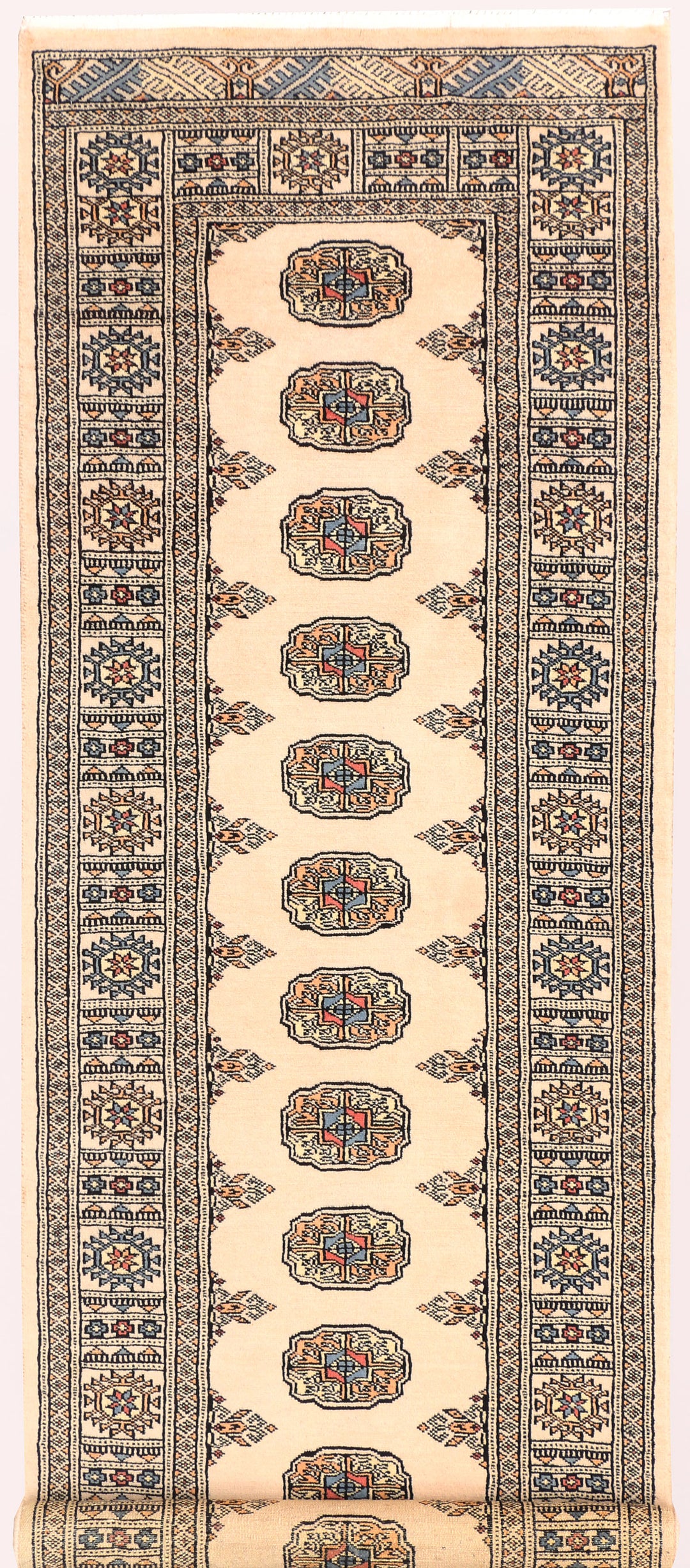 Wheat Bokhara 2' 6 x 7' 7 - No. 45216 - ALRUG Rug Store