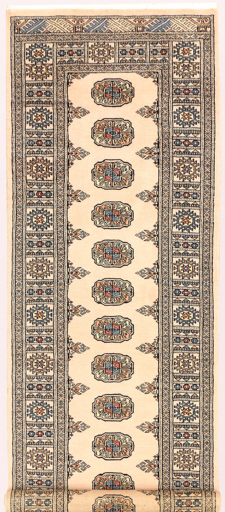 Wheat Bokhara 2' 6 x 7' 7 - No. 45216 - ALRUG Rug Store