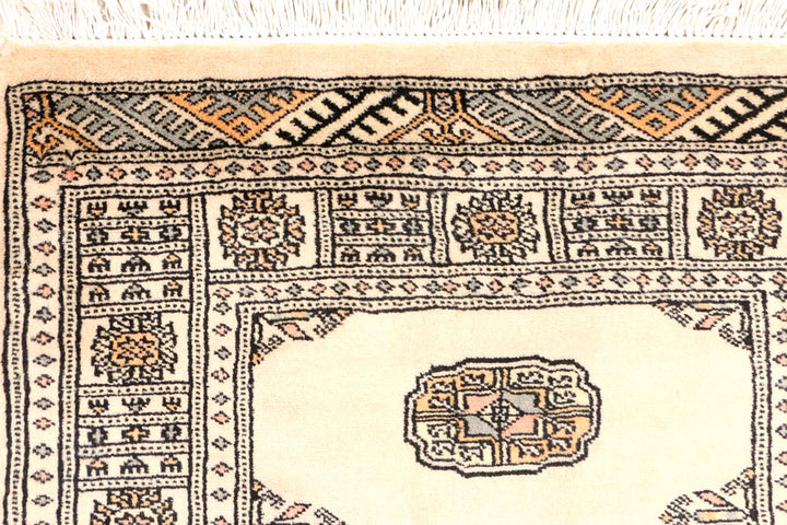 Wheat Bokhara 2' 7 x 8' 5 - No. 45218 - ALRUG Rug Store