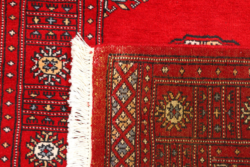 Red Bokhara 2' 6 x 7' 7 - No. 45225 - ALRUG Rug Store