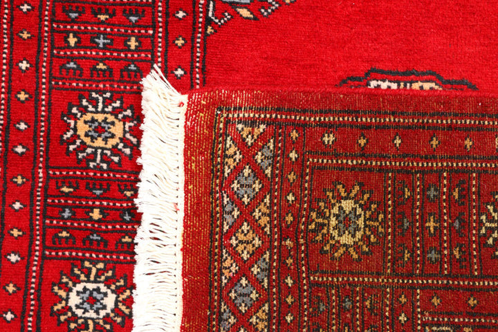 Red Bokhara 2' 6 x 7' 7 - No. 45225 - ALRUG Rug Store
